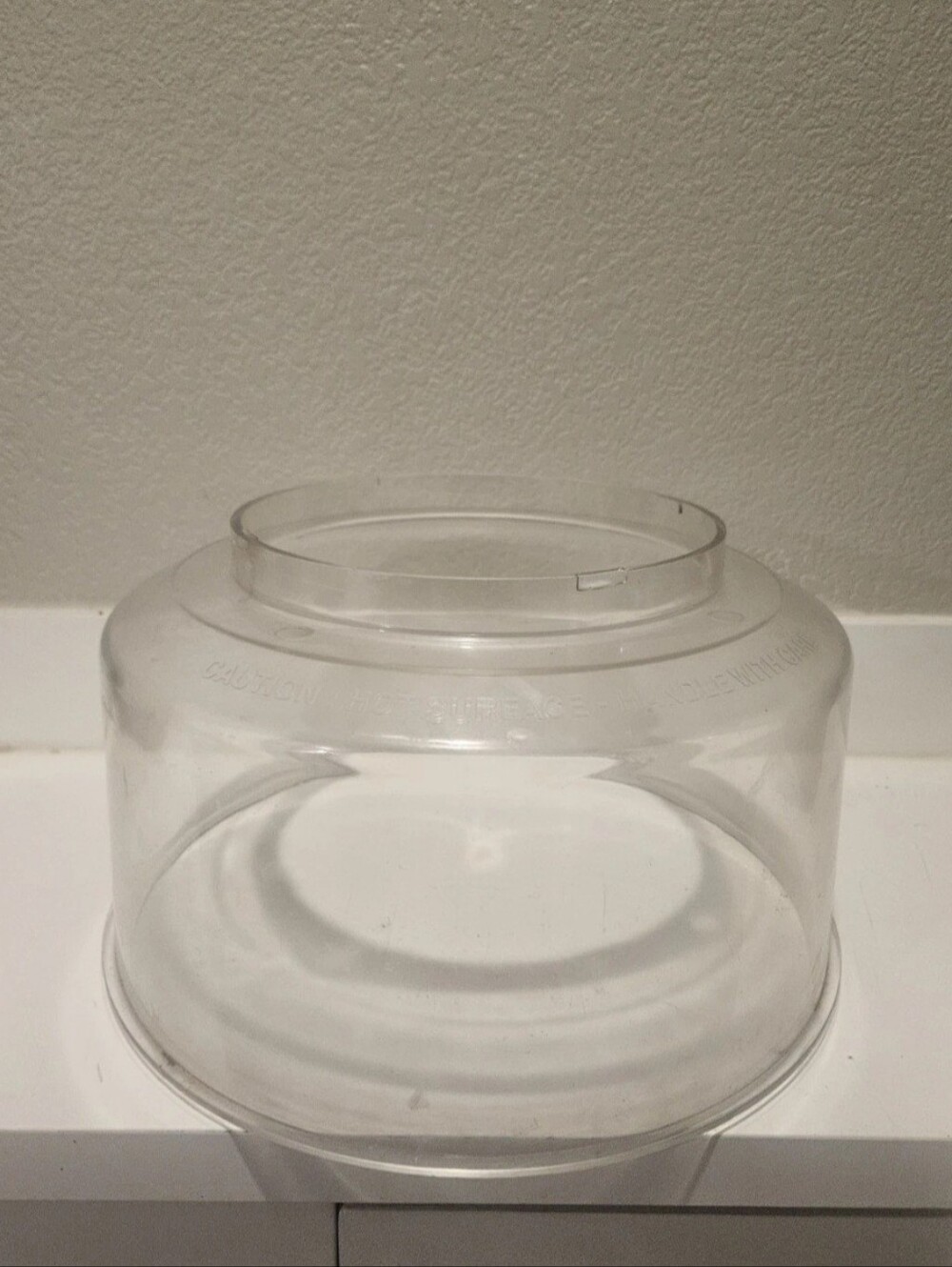 NuWave Pro Infrared Oven Clear Dome Replacement Part 20336 Clear Plastic